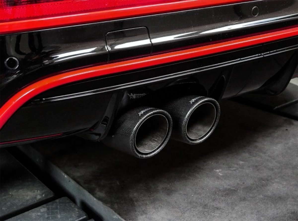 EGO-X Abgasanlage 3,5" Audi RSQ3 8U quattro 310/340PS (mit ECE*)